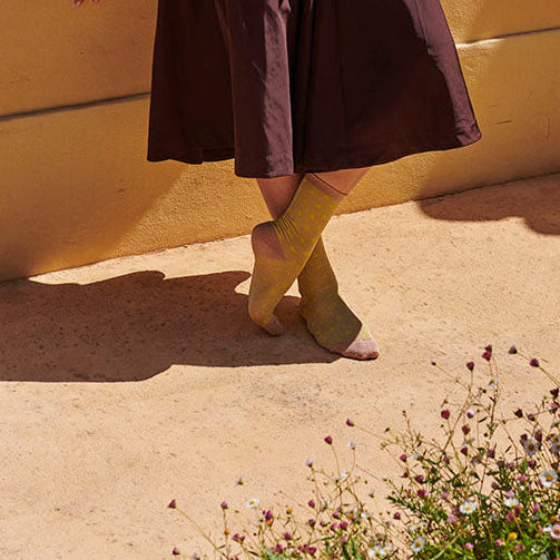 Donna Glitzersocken