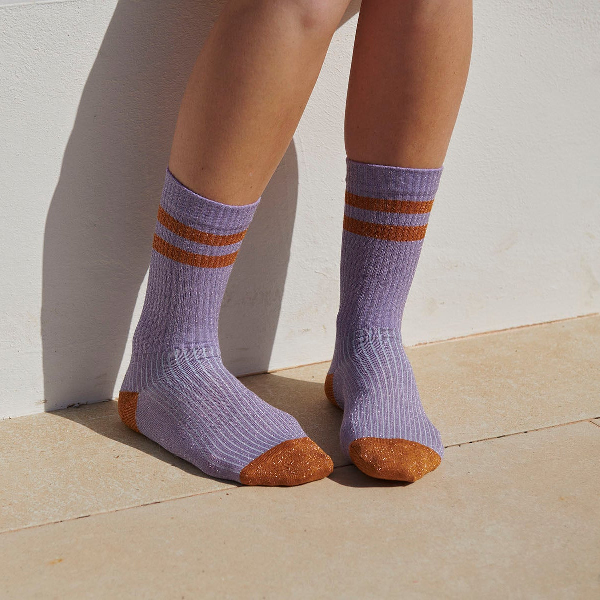 Elga Glitzersocken