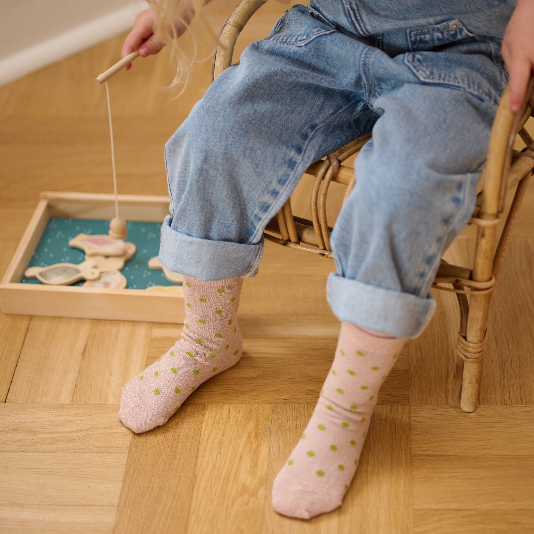 Glitzersocken Irma