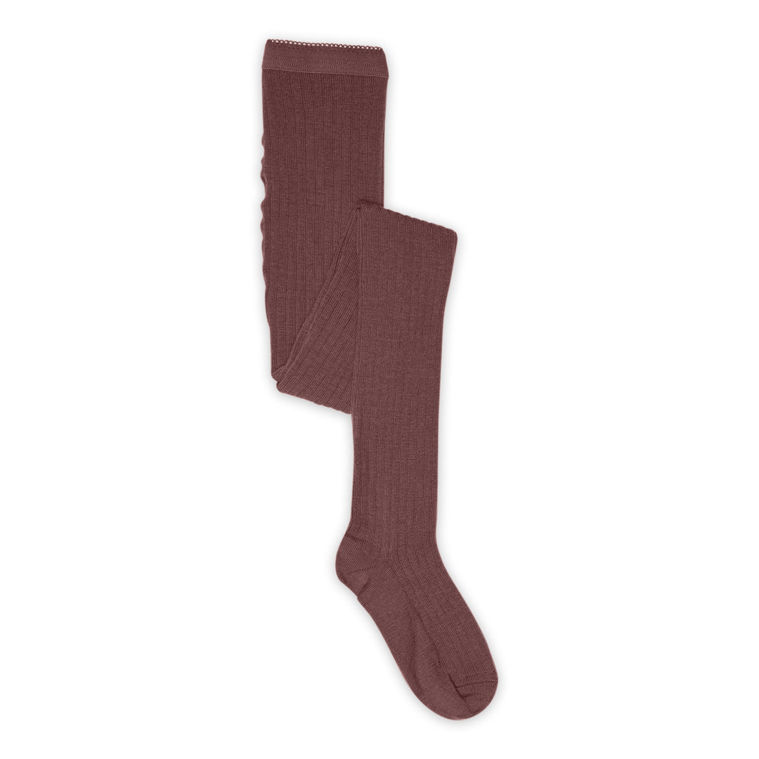 Strumpfhose aus Wollripp