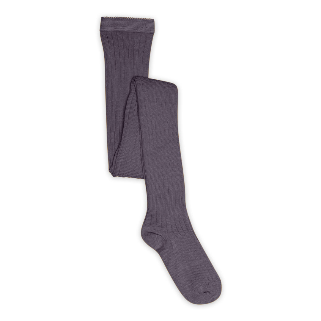 Rippstrumpfhose aus Baumwolle