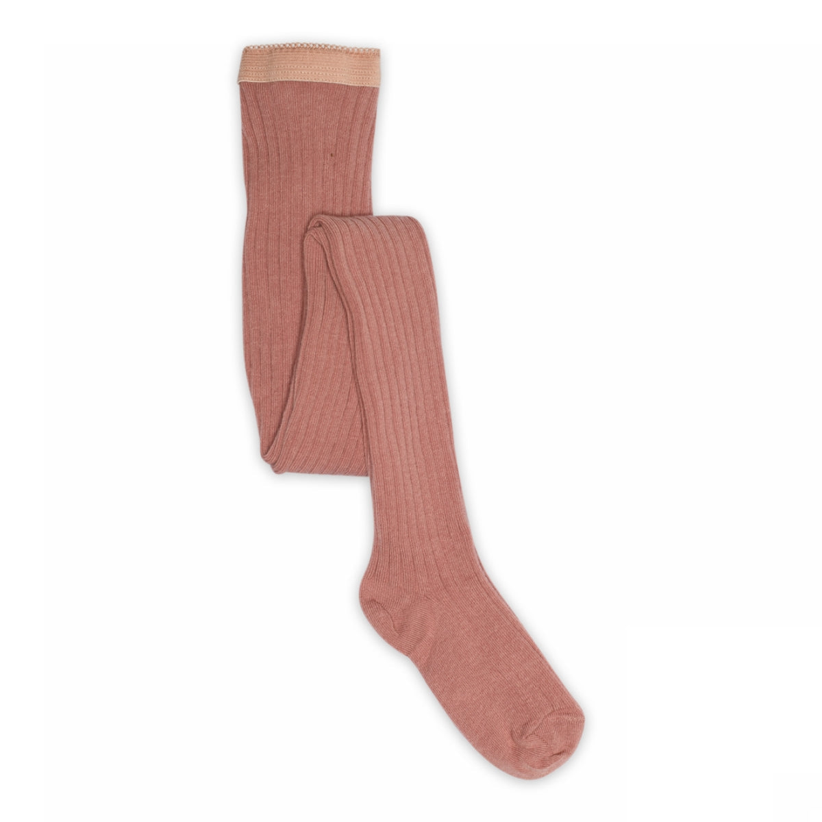 Rippstrumpfhose aus Baumwolle