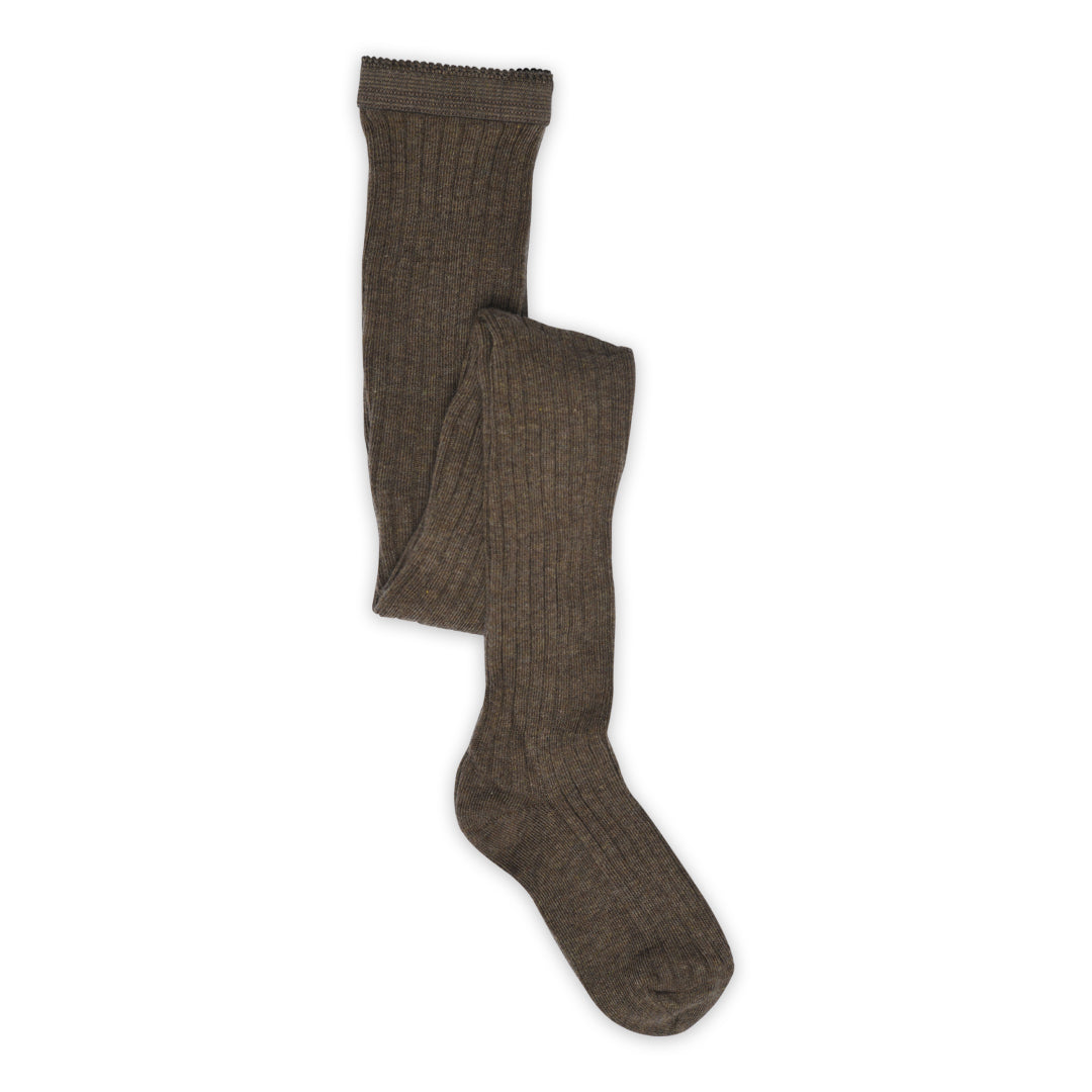 Baumwoll-Rippstrumpfhose