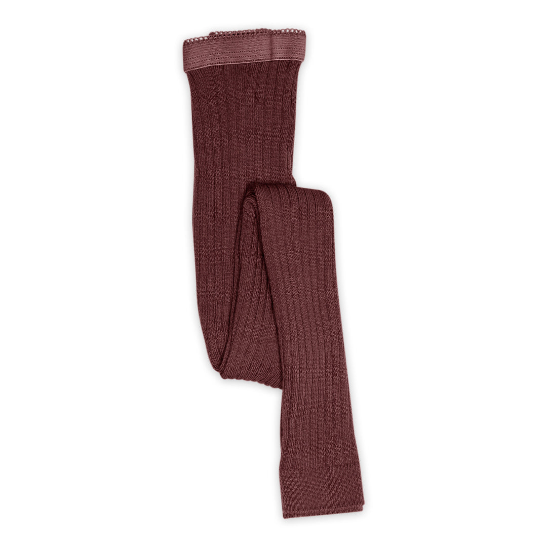 Leggings aus Wollrippe