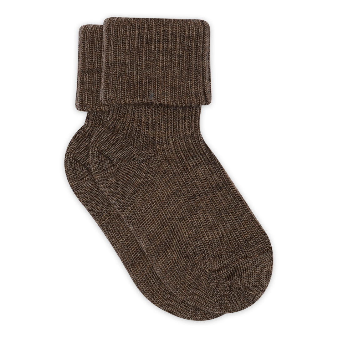 Babysocken aus Wollrippe