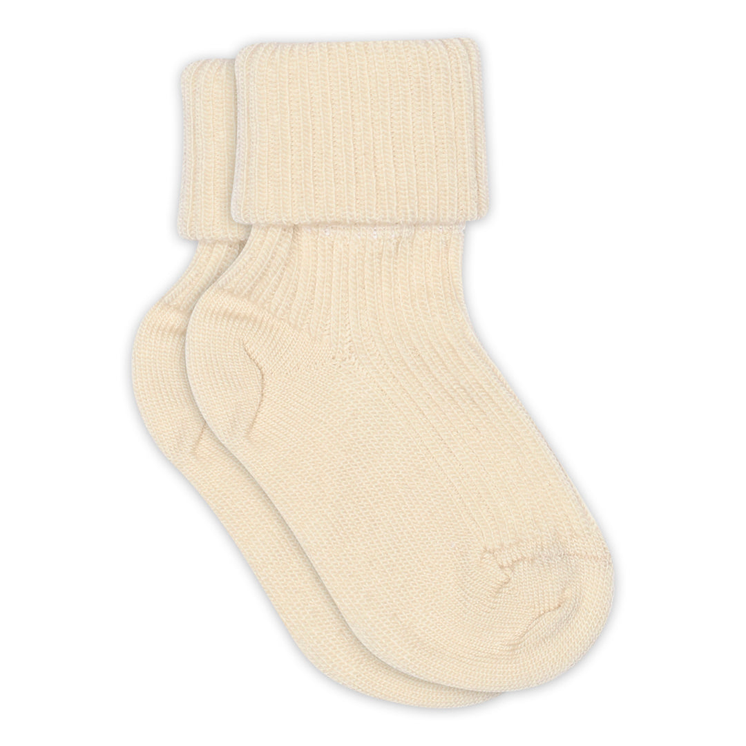 Babysocken aus Wollrippe