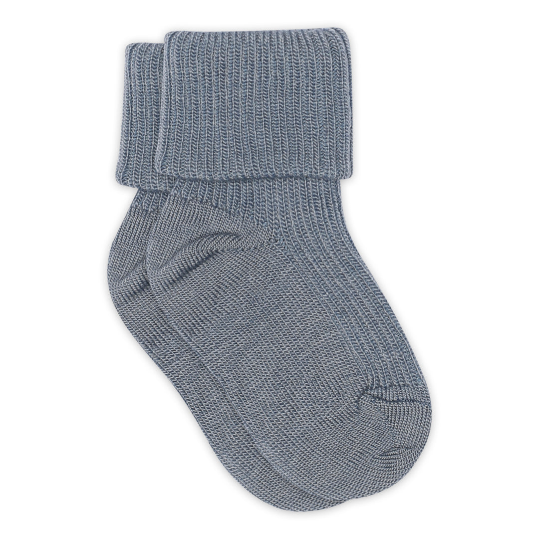 Babysocken aus Wollrippe