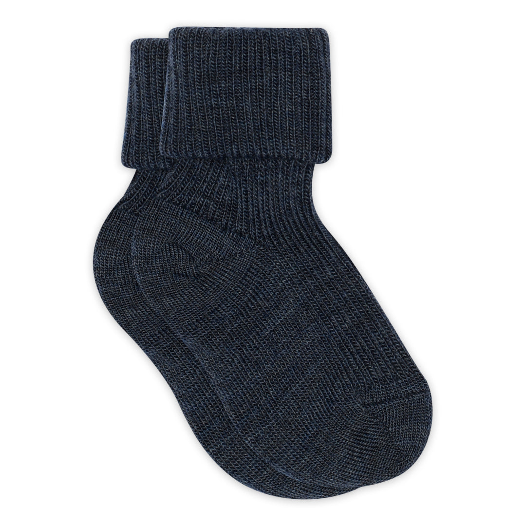Babysocken aus Wollrippe