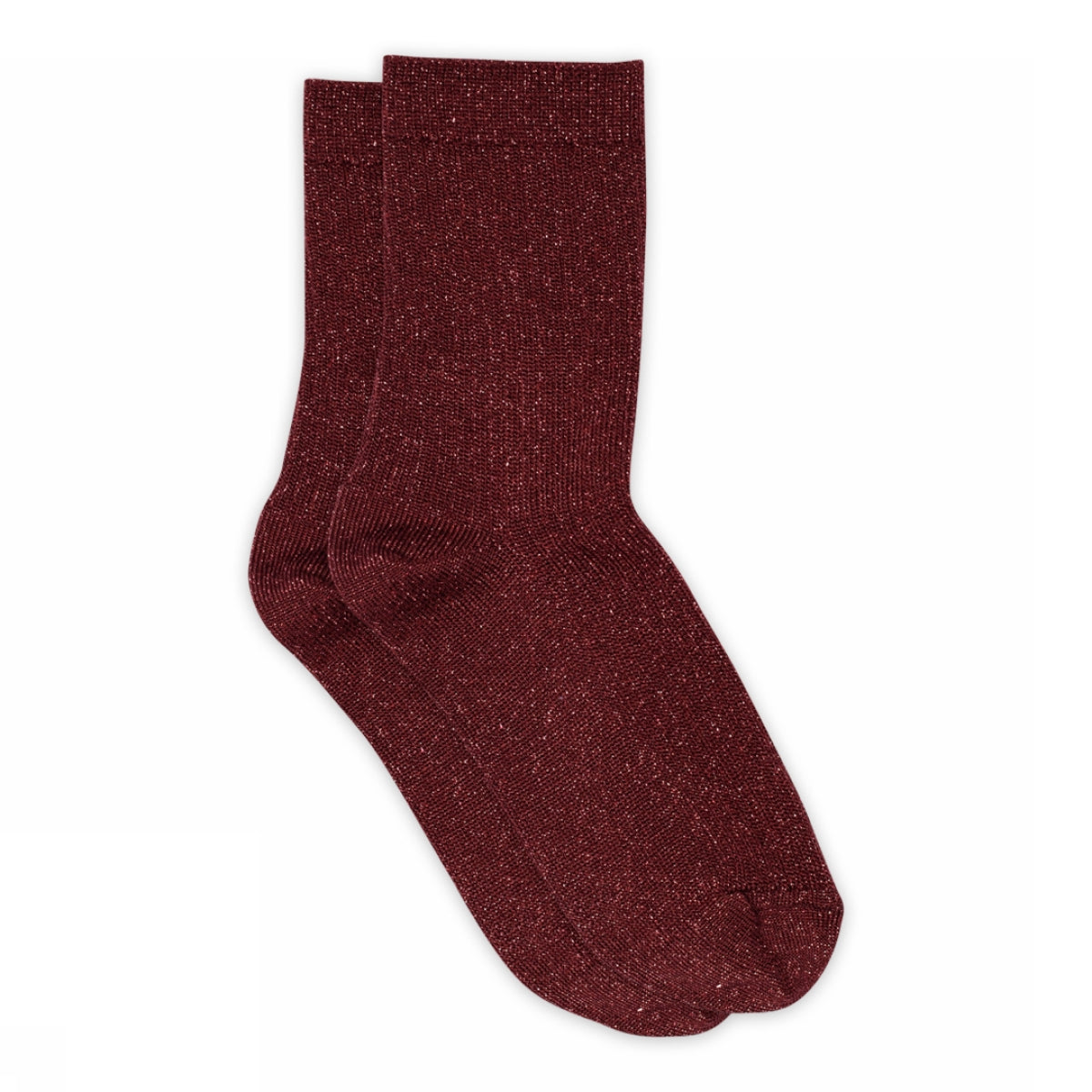Funkelnde Socken in Himmelblau