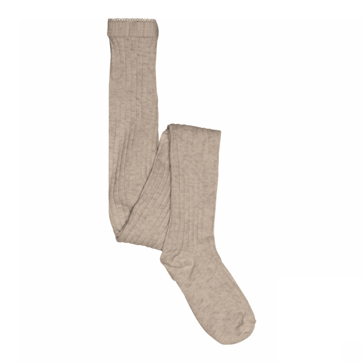 Rippstrumpfhose aus Baumwolle