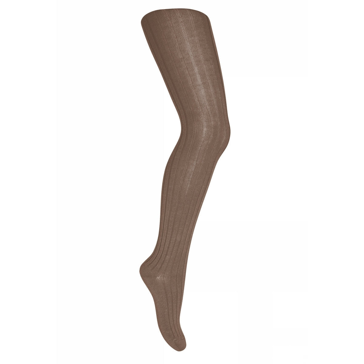 Rippstrumpfhose aus Baumwolle