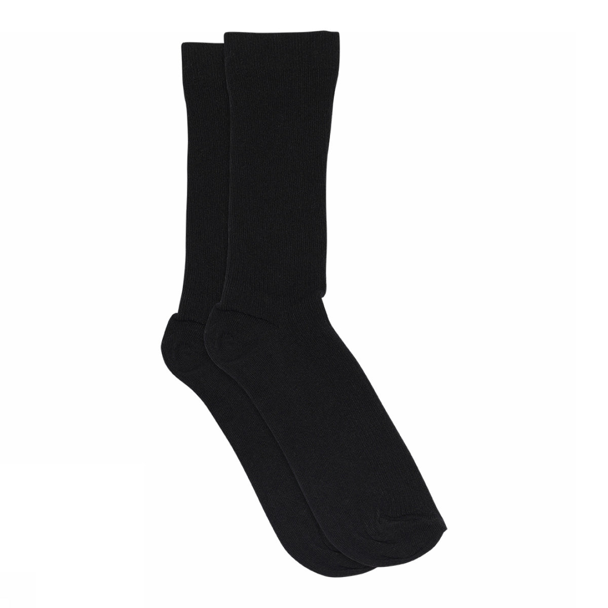 Feine Rippsocken aus Baumwolle