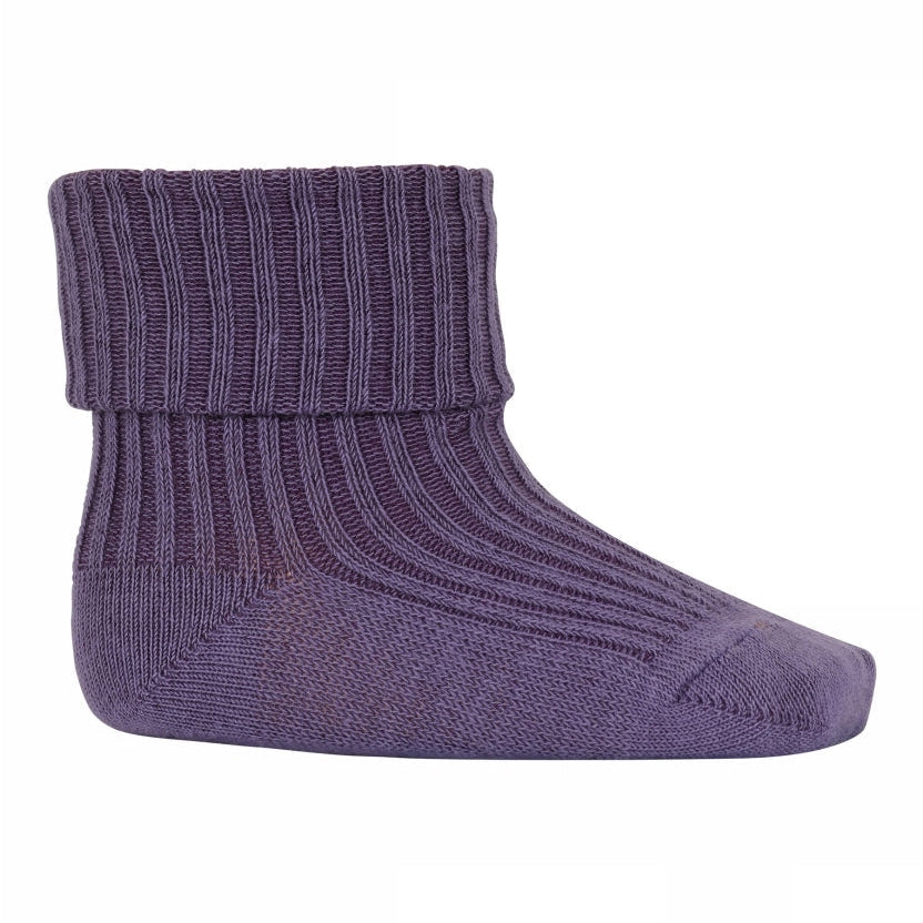 Babysocken aus Baumwollripp