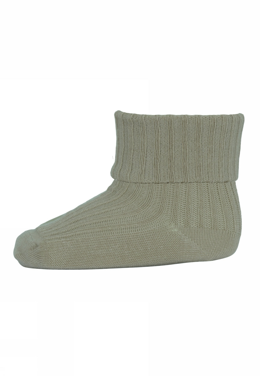 Babysocken aus gerippter Baumwolle