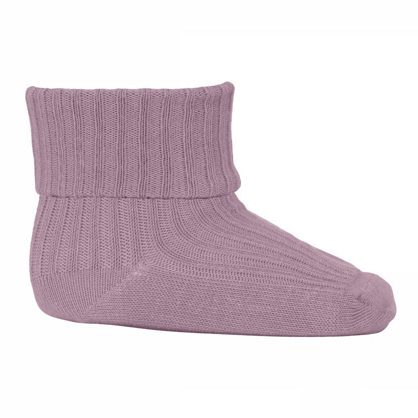 Babysocken aus Baumwollripp