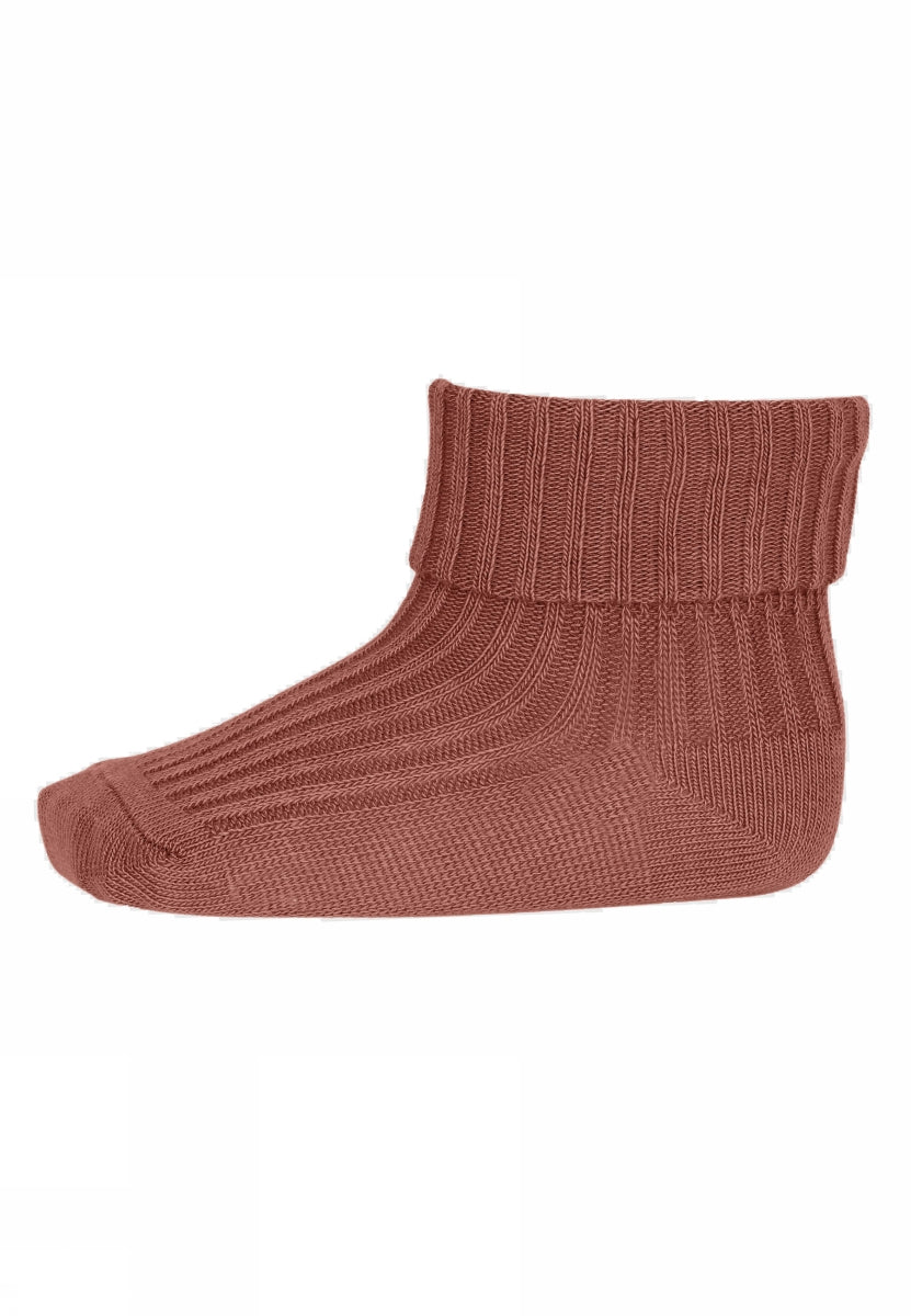 Babysocken aus gerippter Baumwolle