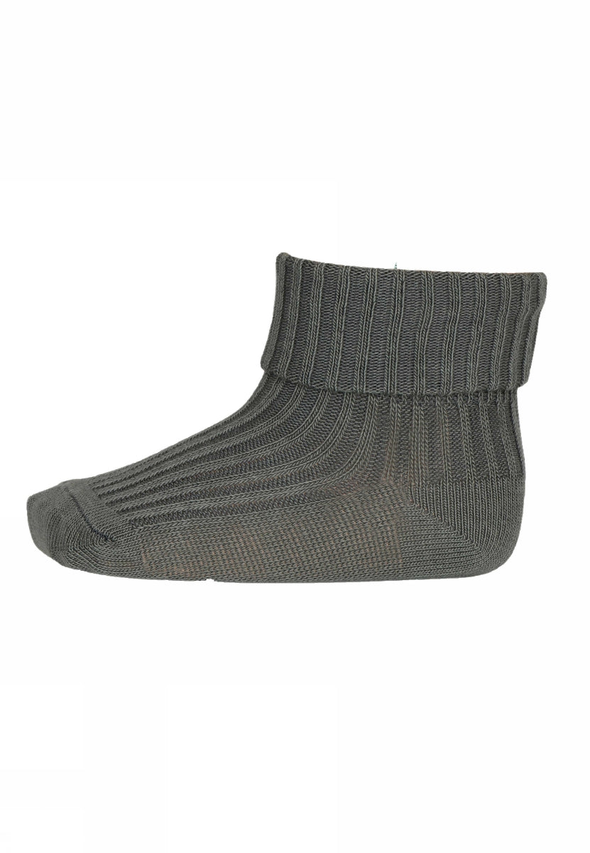 Babysocken aus Wollrippe