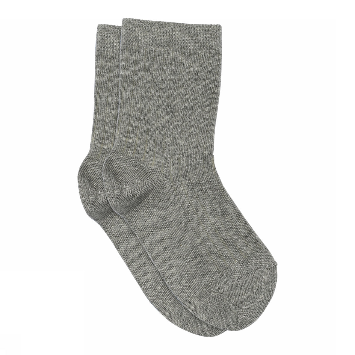 Rippstricksocken aus Baumwolle