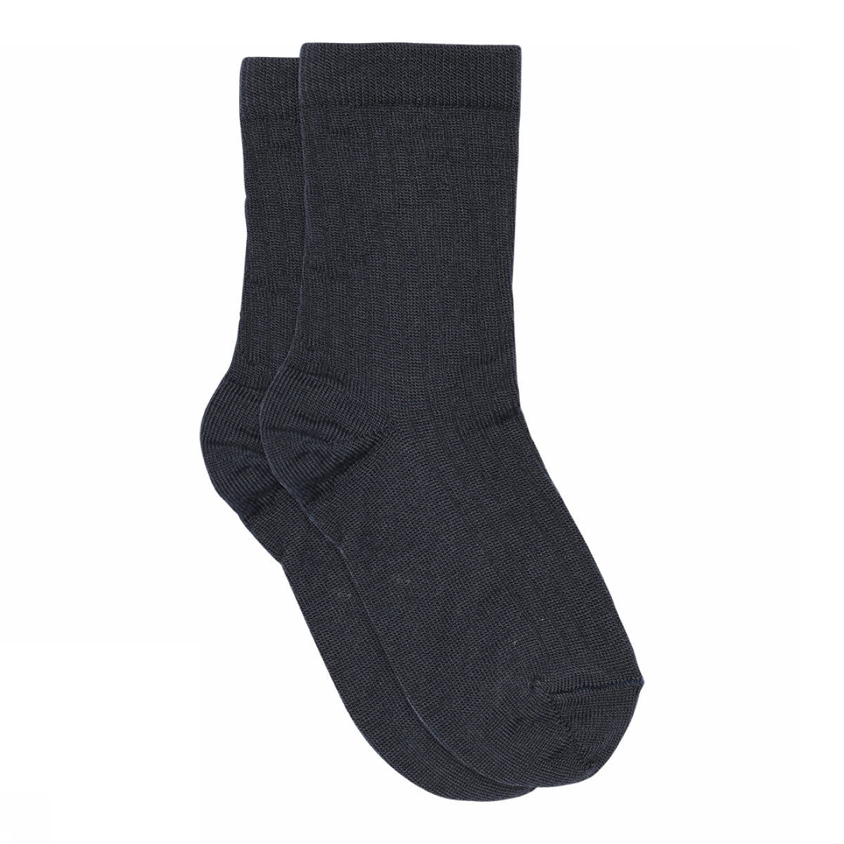 Rippstricksocken aus Baumwolle