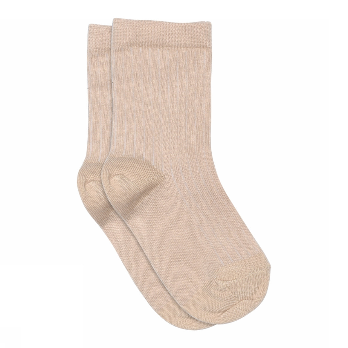 Rippstricksocken aus Baumwolle