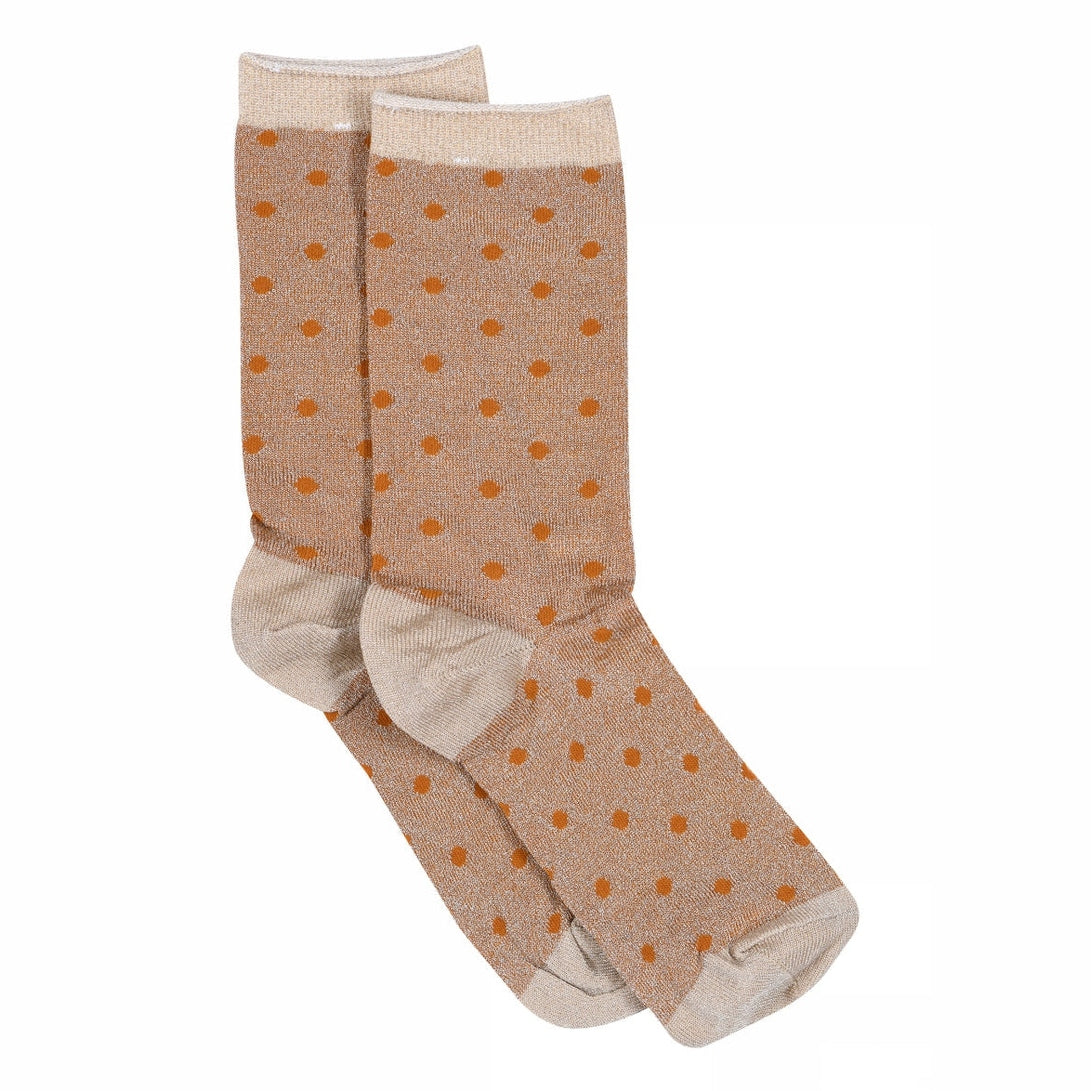 Donna Glitzersocken