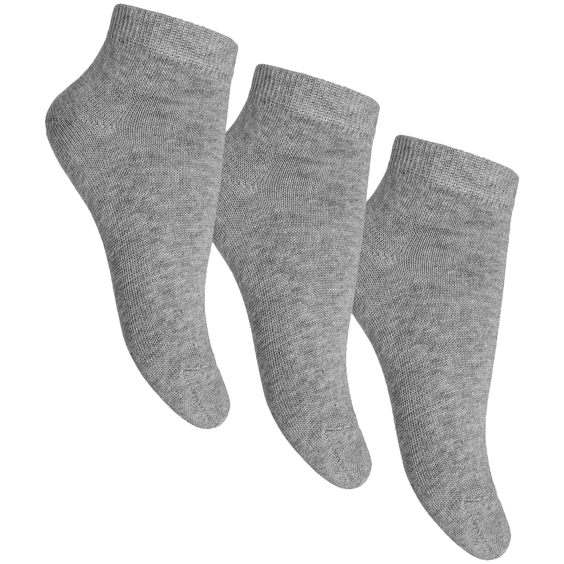 Baumwoll-Sneakersocken - 3er-Pack