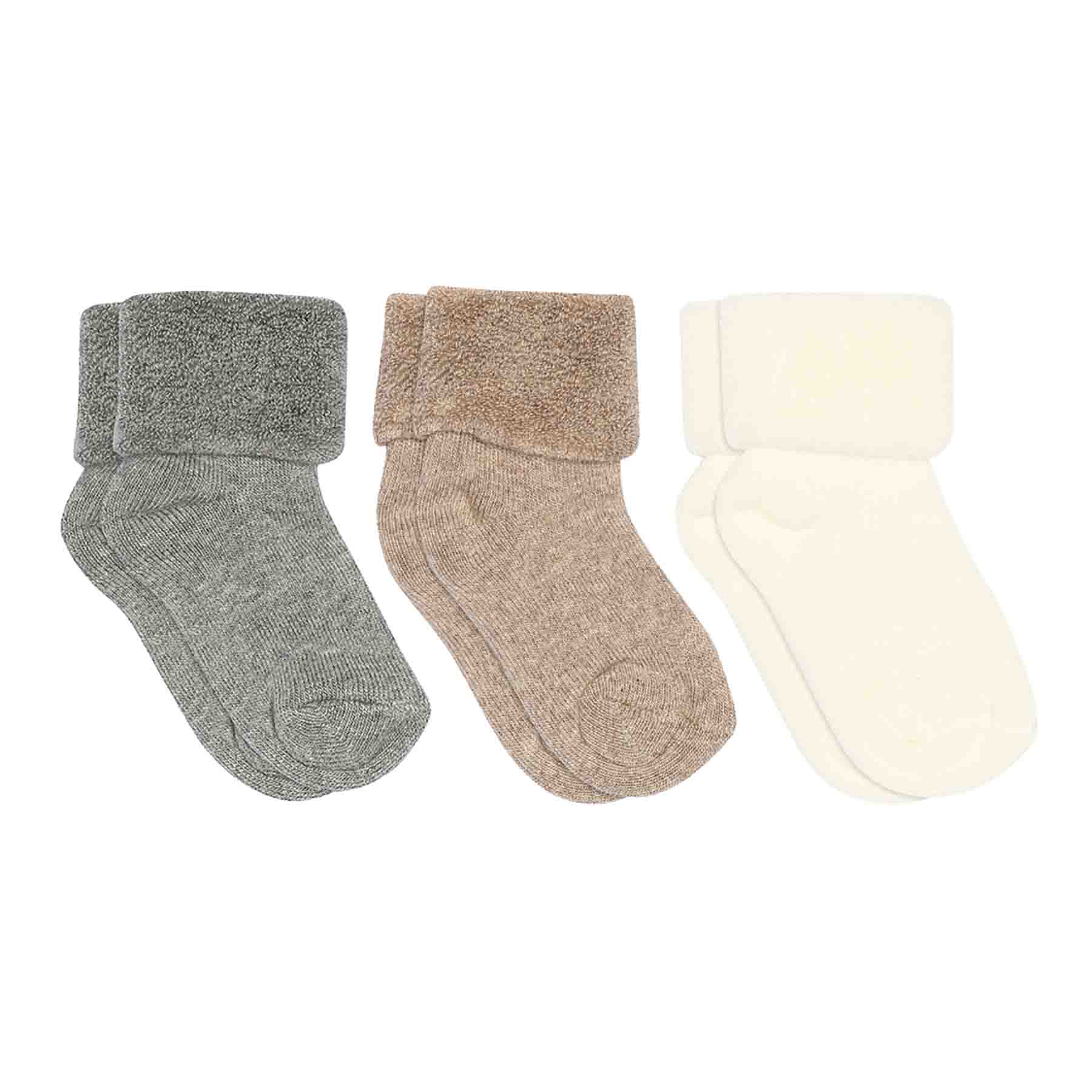 Baumwoll-Babysocken - 3er-Pack
