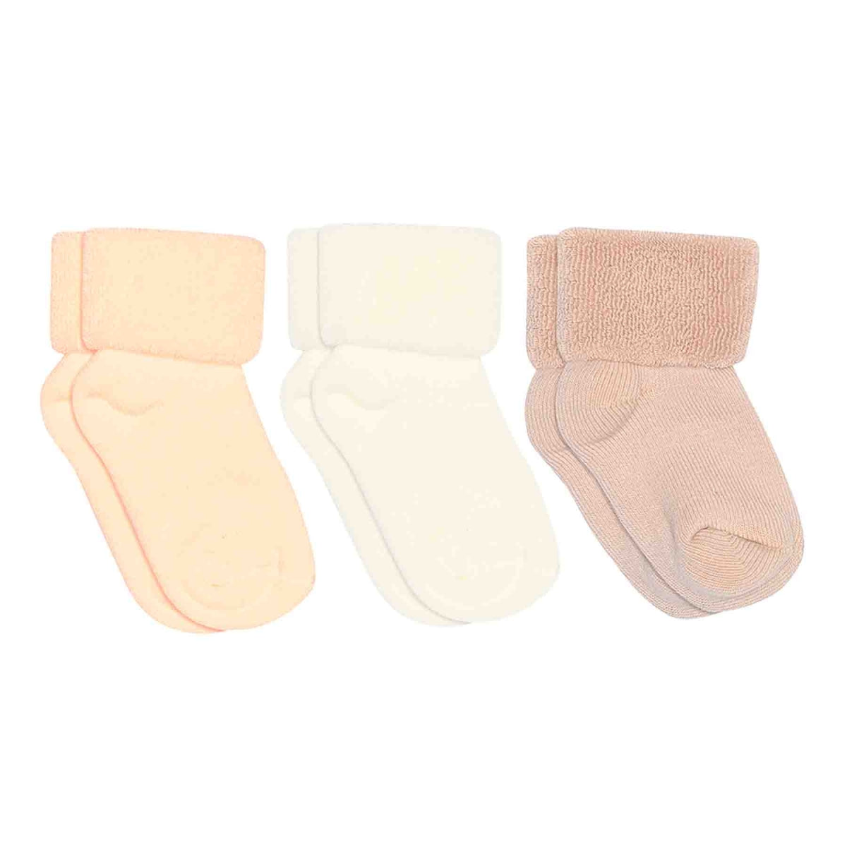 Baumwoll-Babysocken - 3er-Pack