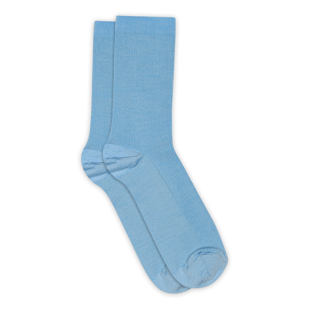 Feine Wollrippsocken
