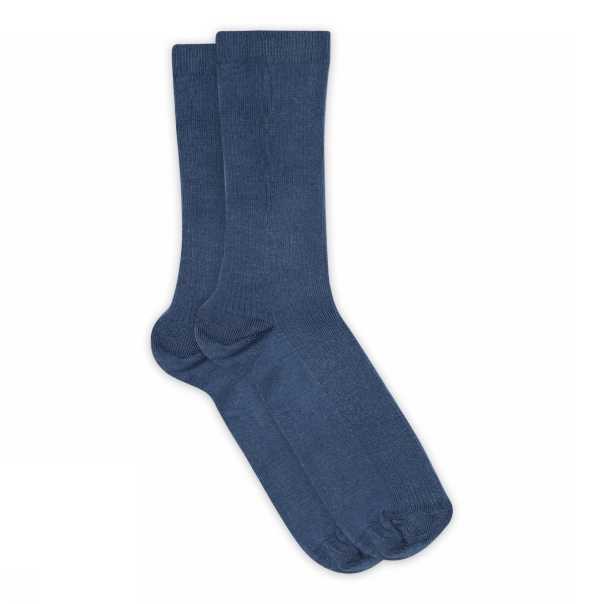 Feine Rippsocken aus Baumwolle