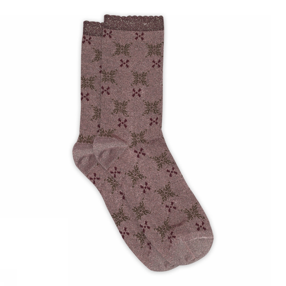 Metha Glitzersocken