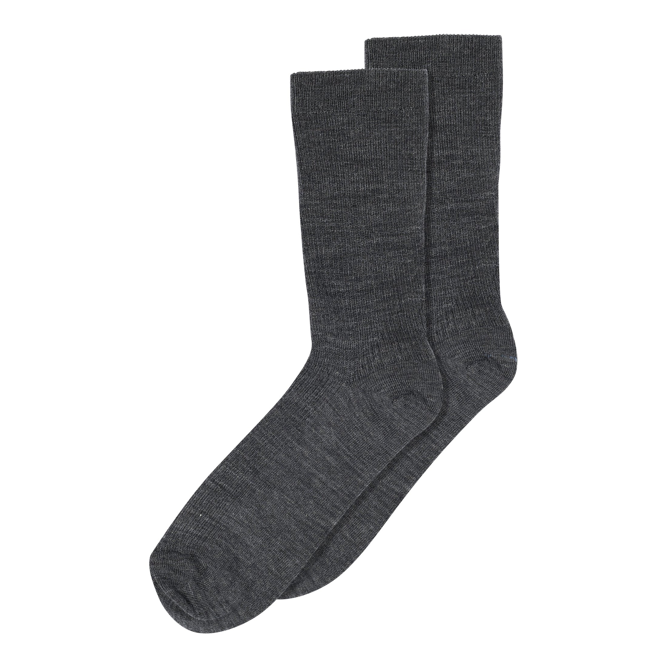 Feine Wollrippsocken