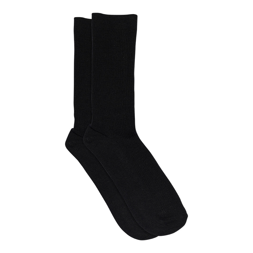 Feine Wollrippsocken