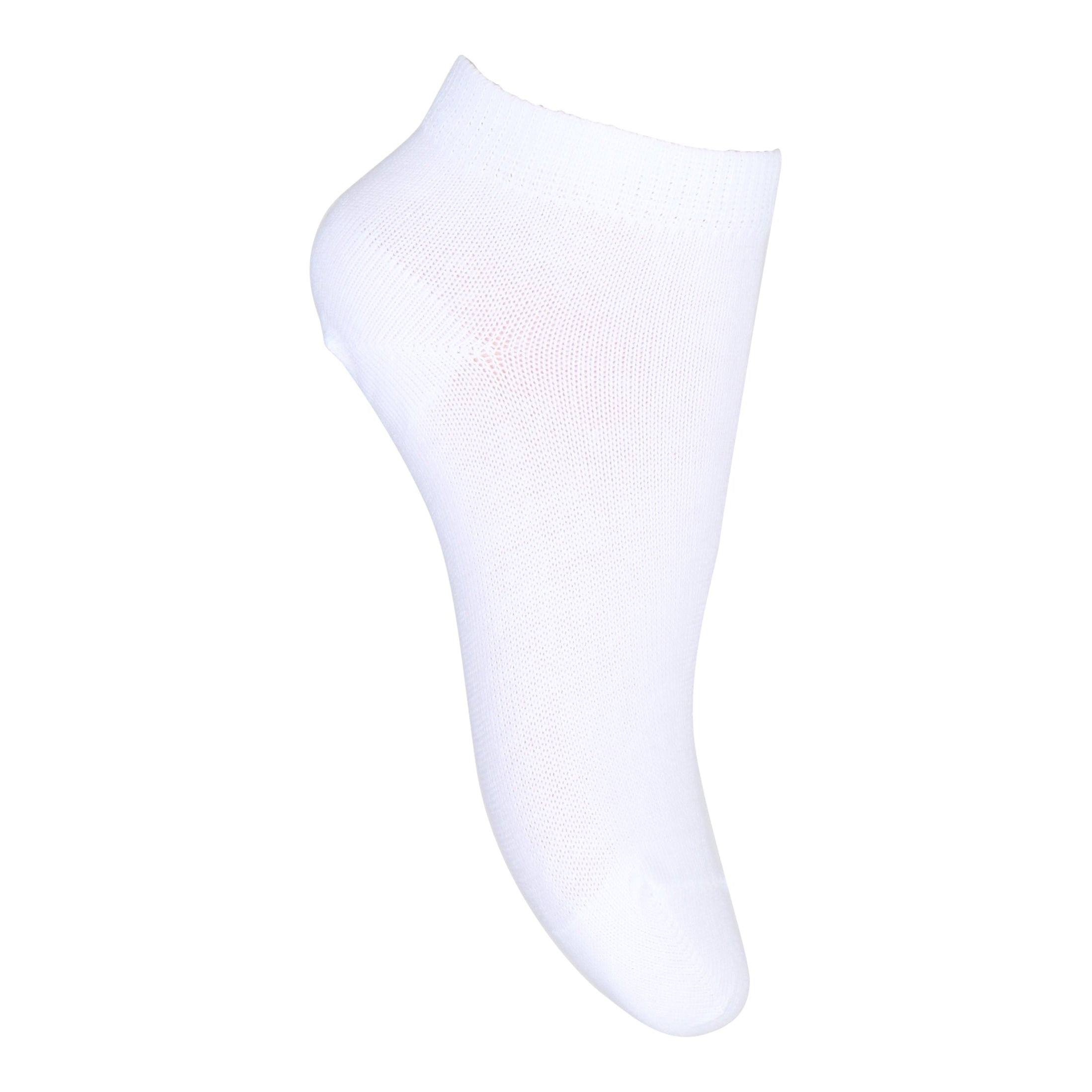Tennis-Sneakersocken - 5er-Pack - Weiß