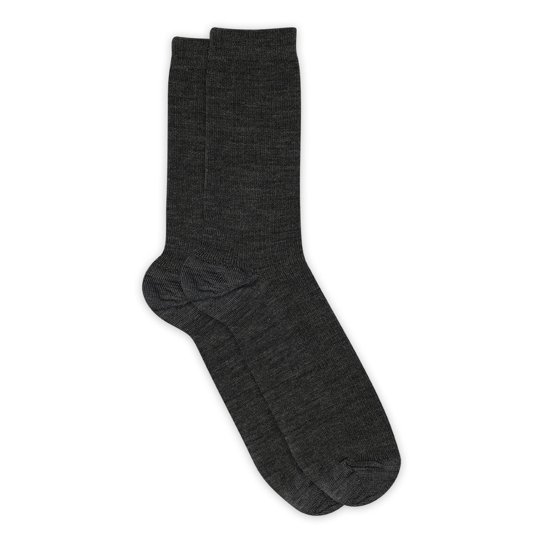 Wollrippsocken