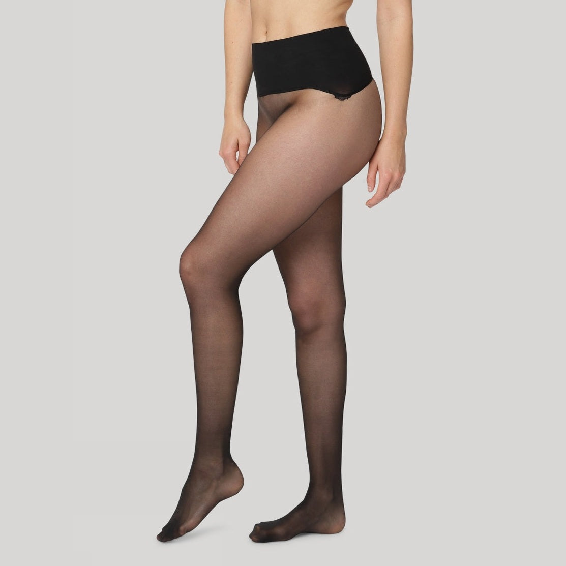 Erika 15 Denier - Schwarz