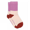 Socken in Blockfarben