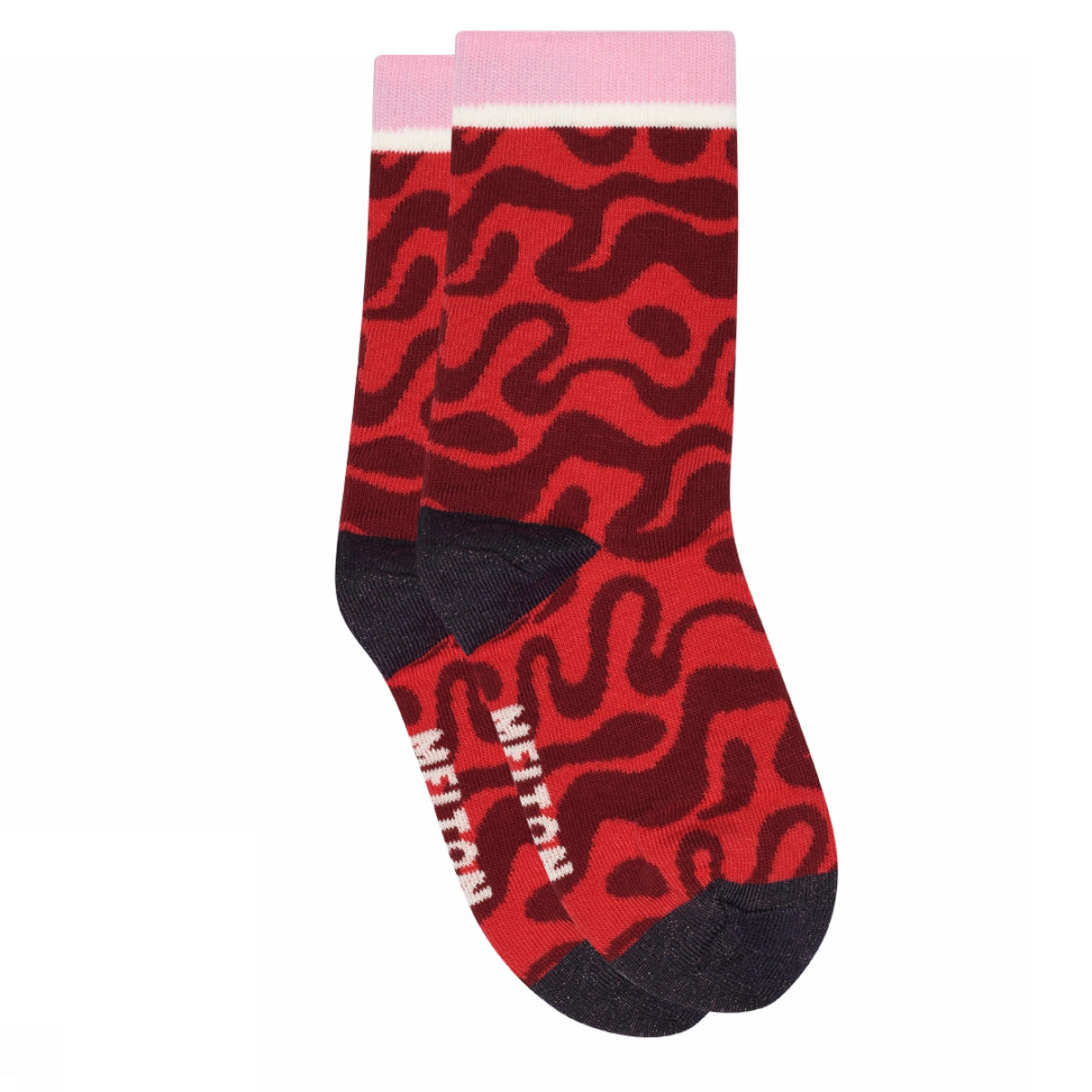 Wellenförmige Socken