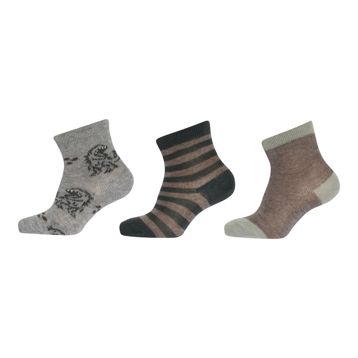 T-Rex-Socken im 3er-Pack