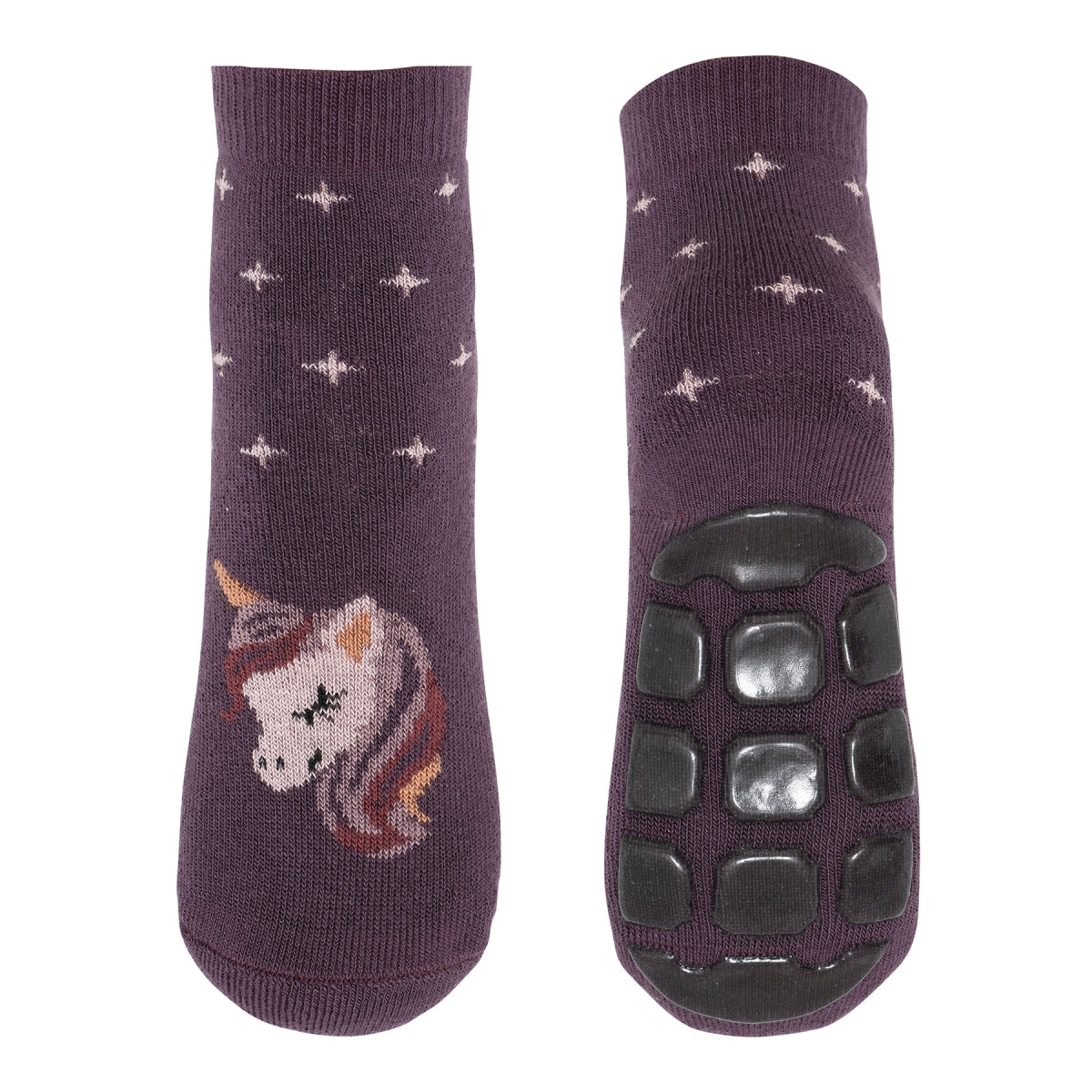 Einhornsocken mit Anti-Rutsch