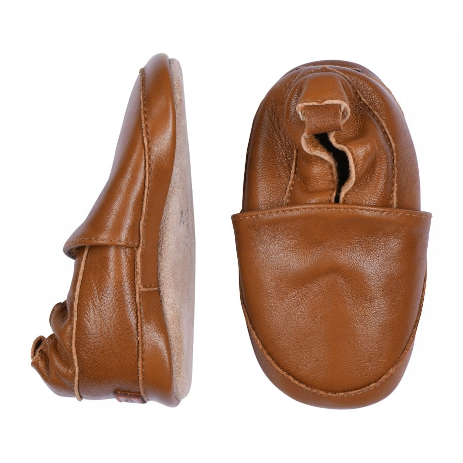 Hausschuhe aus festem Leder