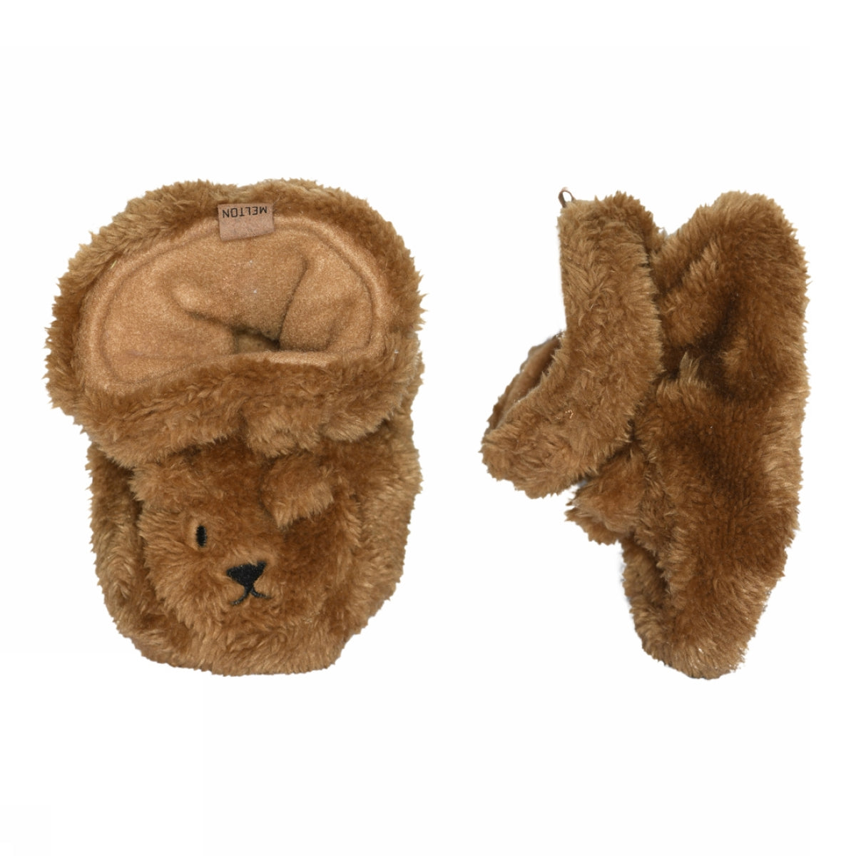 Flauschige Bärenpantoffeln