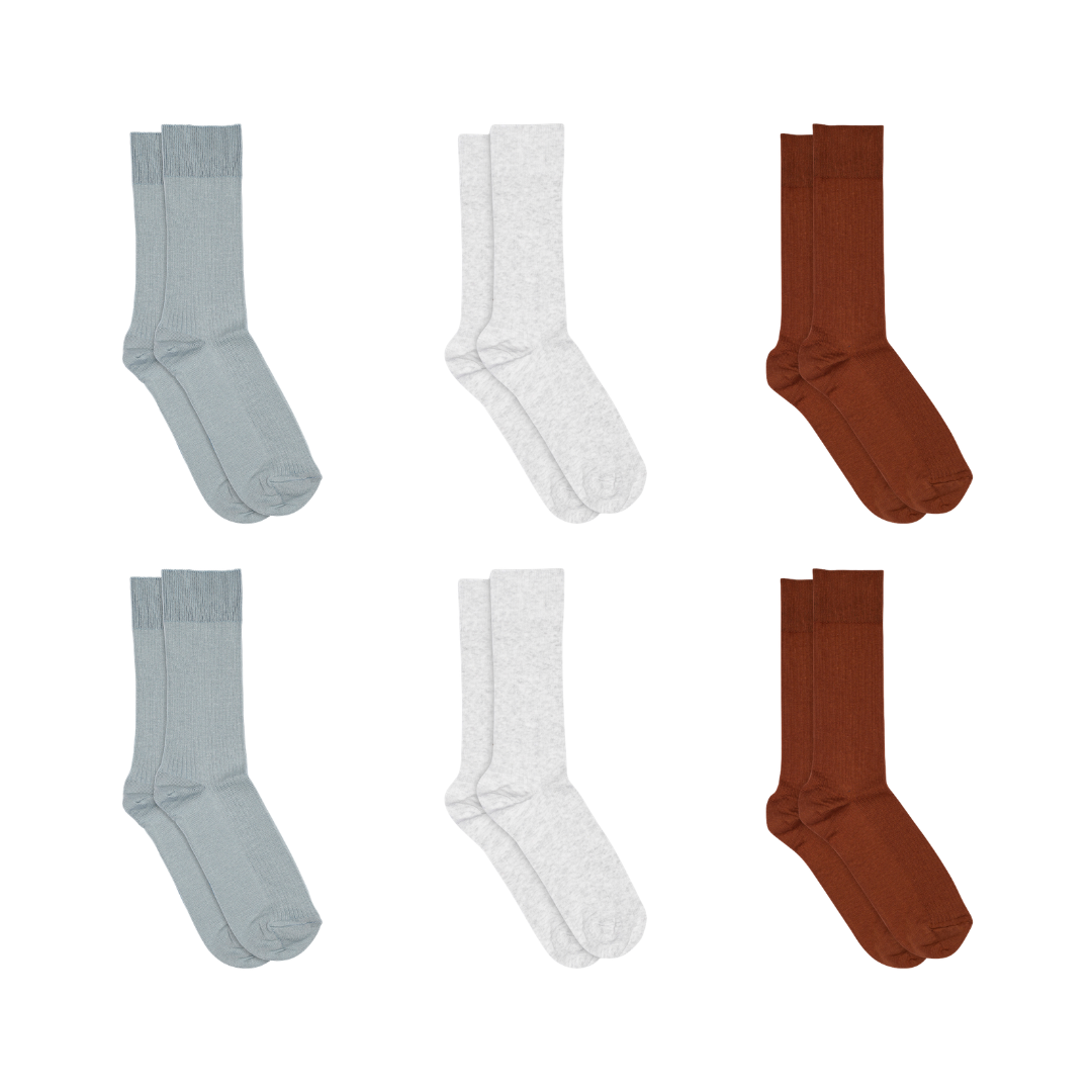 Erik Socken 6er-Pack – saisonale Farben