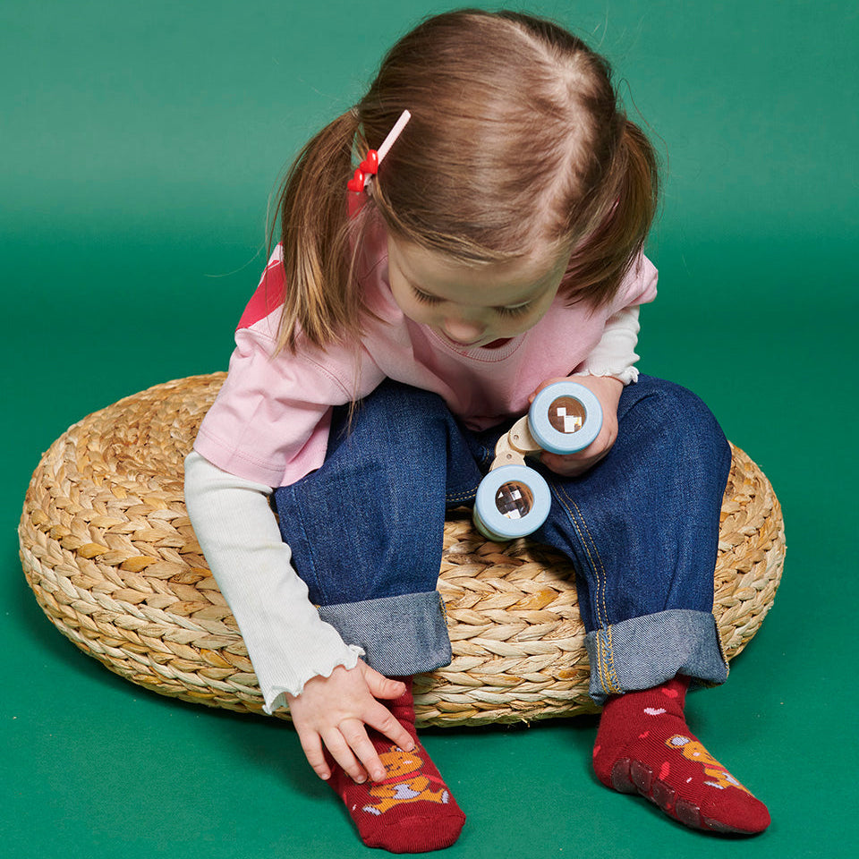 Teddysocken – Anti-Rutsch