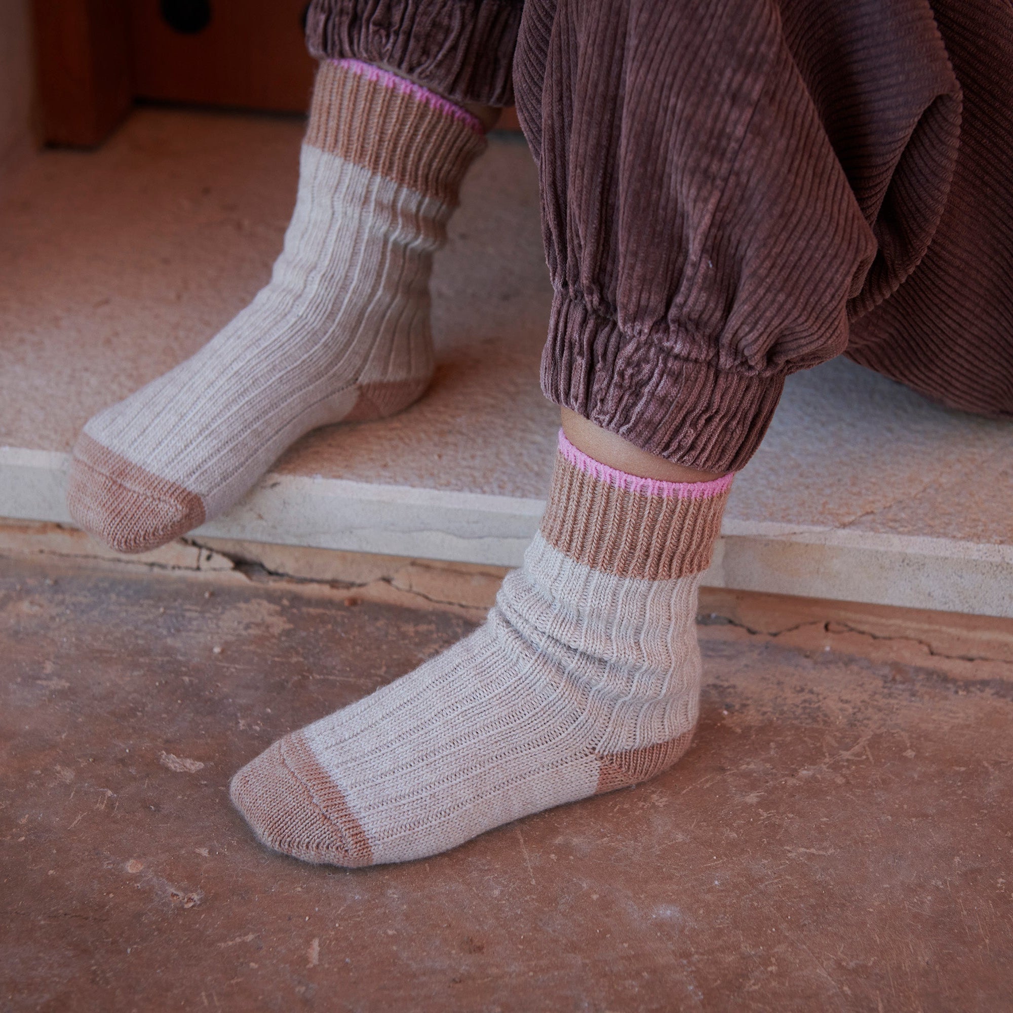 Ully lange Socken