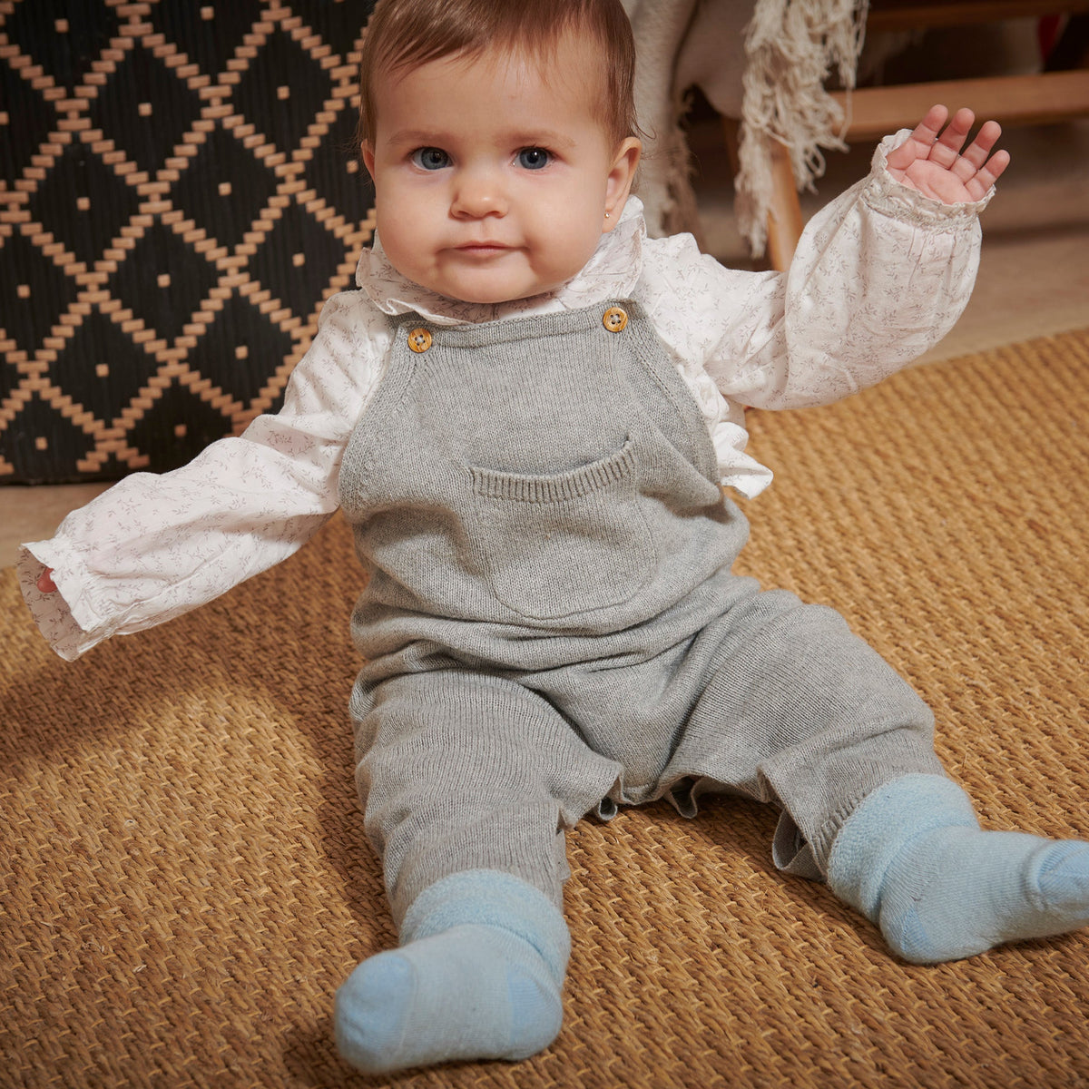 Baby-Socken aus Wolle