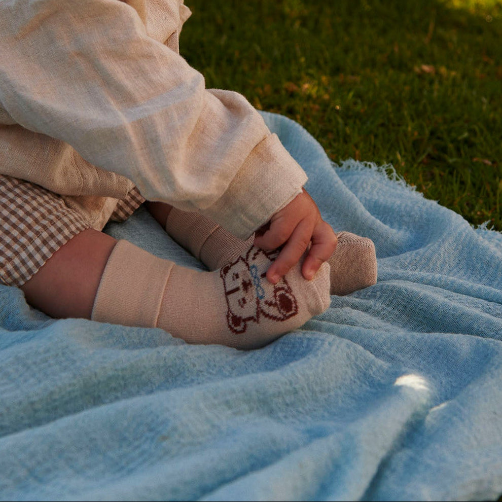 Teddy-Socken