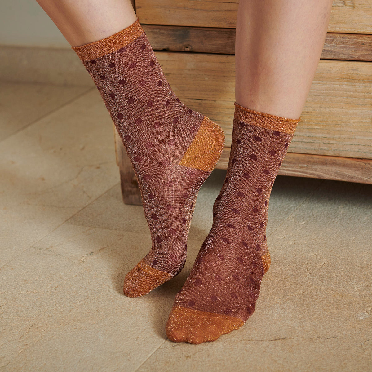Glitzersocken für Damen