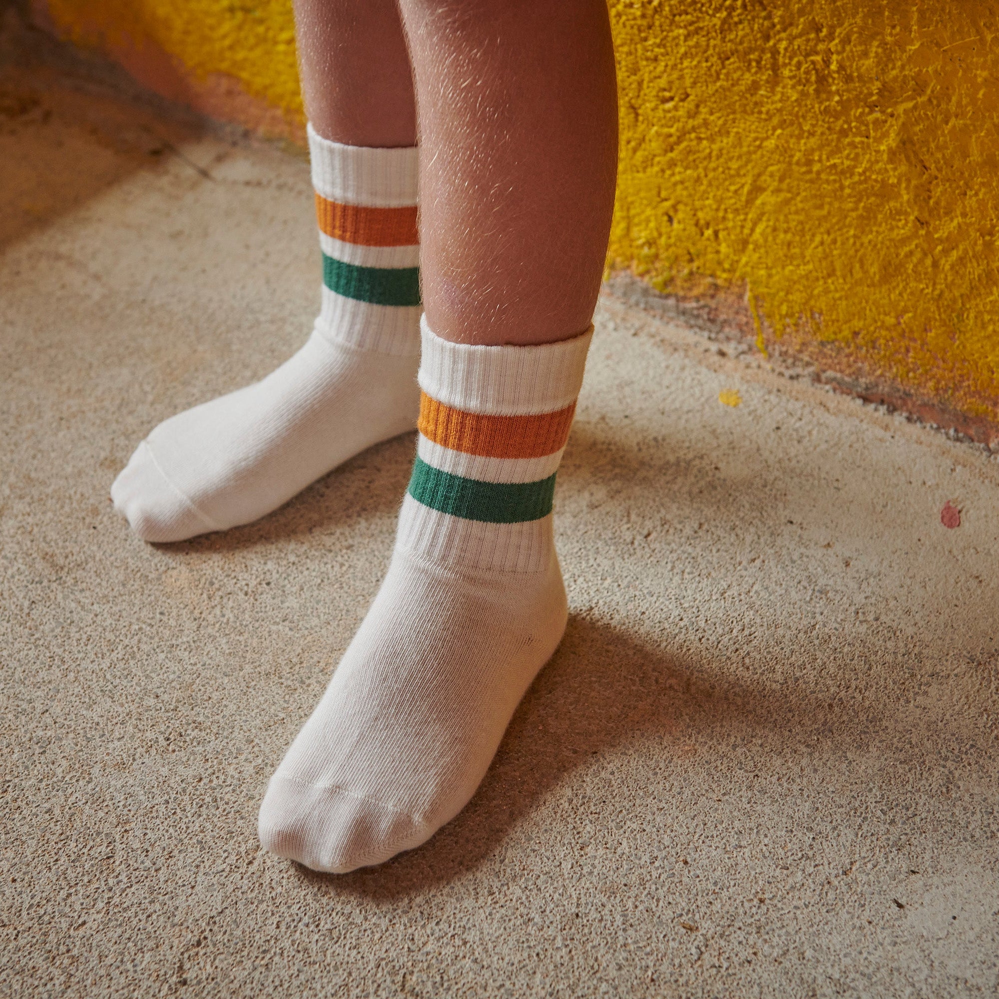Sportliche Streifensocken