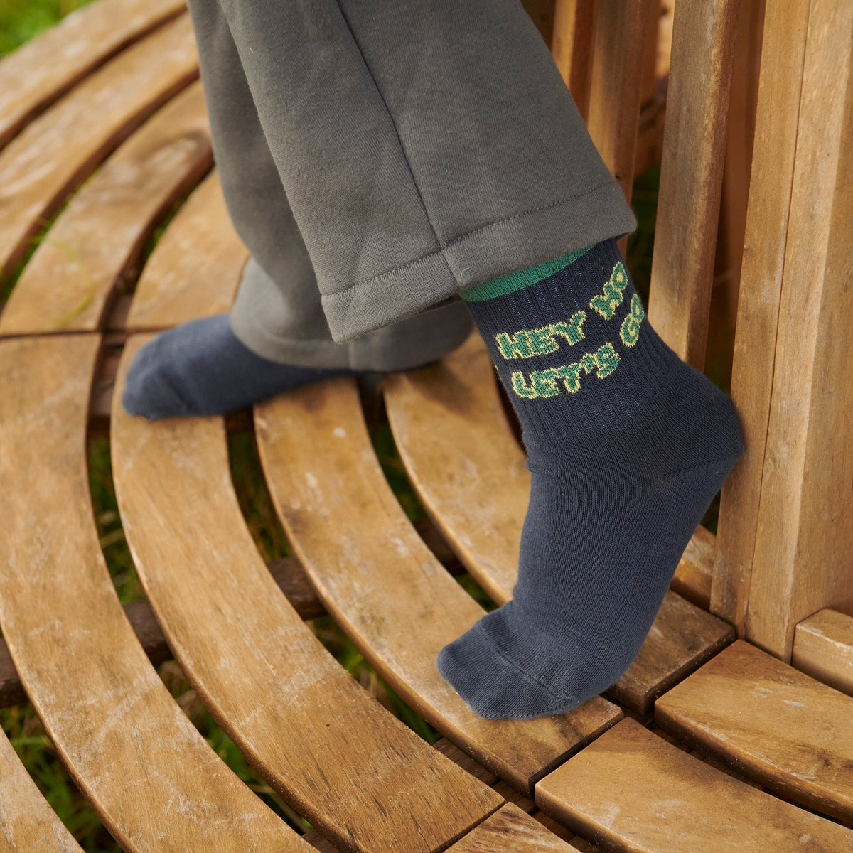 Auf geht's, Socken